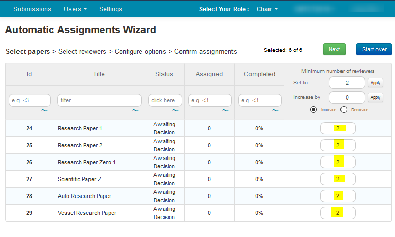 Auto Assign Reviewers