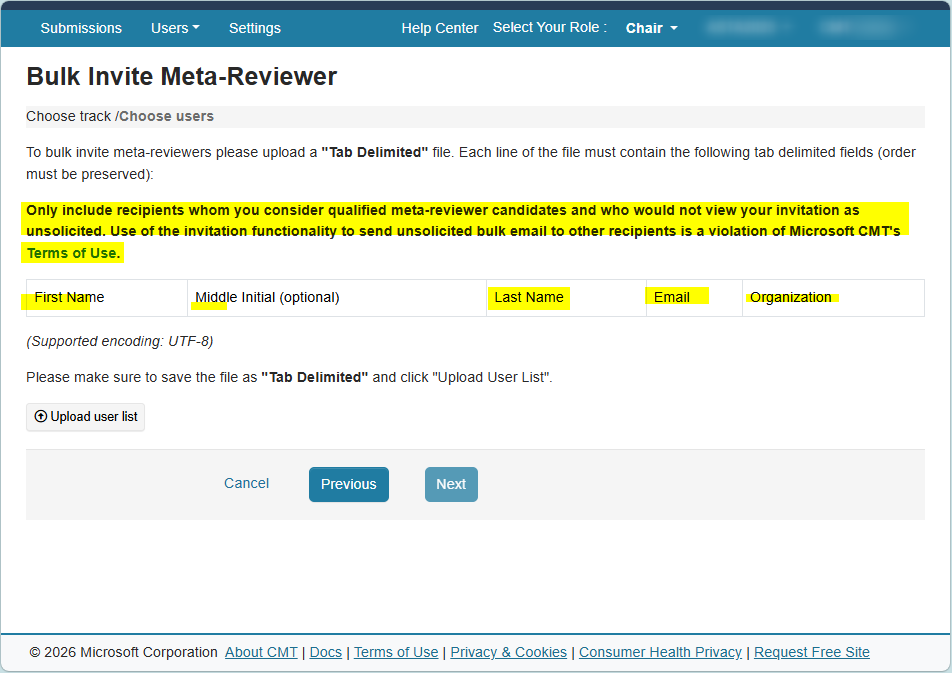Invite Meta-Reviewers