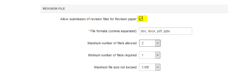 Revision