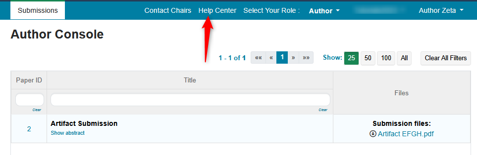 Create Support Ticket